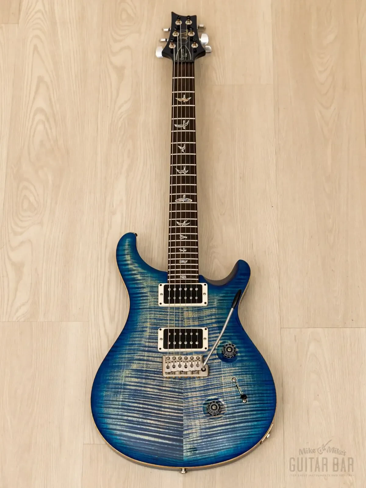Электрогитара PRS Custom 24 Trem 10 Top HH Faded Blue Burst w/case USA 2012