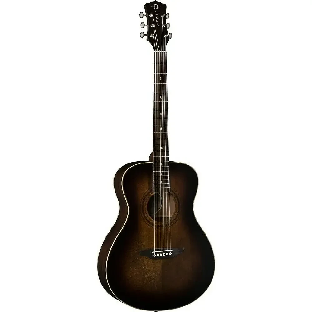 Акустическая гитара Luna Guitars Art Vintage Folk Distressed Vintage Brownburst