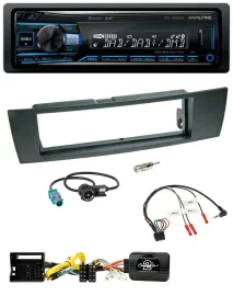 Alpine USB Bluetooth DAB Lenkrad Autoradio für BMW 1er E87 3er E90-3 X1 E84
