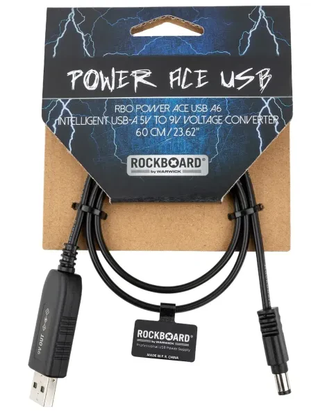 ROCKBOARD Power Ace USB A6 USB-A 5V to 9V