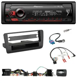 Pioneer Lenkrad USB DAB Bluetooth Autoradio für Audi A1 (2010-2019)