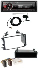 Pioneer 1DIN MP3 DAB USB AUX Autoradio für Kia Rio Hyundai Accent 2006-2011
