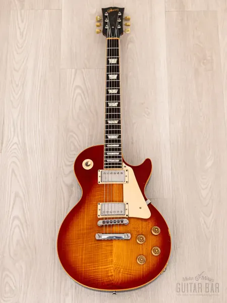 Электрогитара Gibson Les Paul Standard Plus HH Heritage Cherry Sunburst w/case USA 2003