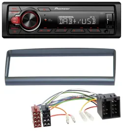 Pioneer MP3 1DIN DAB USB AUX Autoradio für Alfa Romeo Spider GTV 1994-2005
