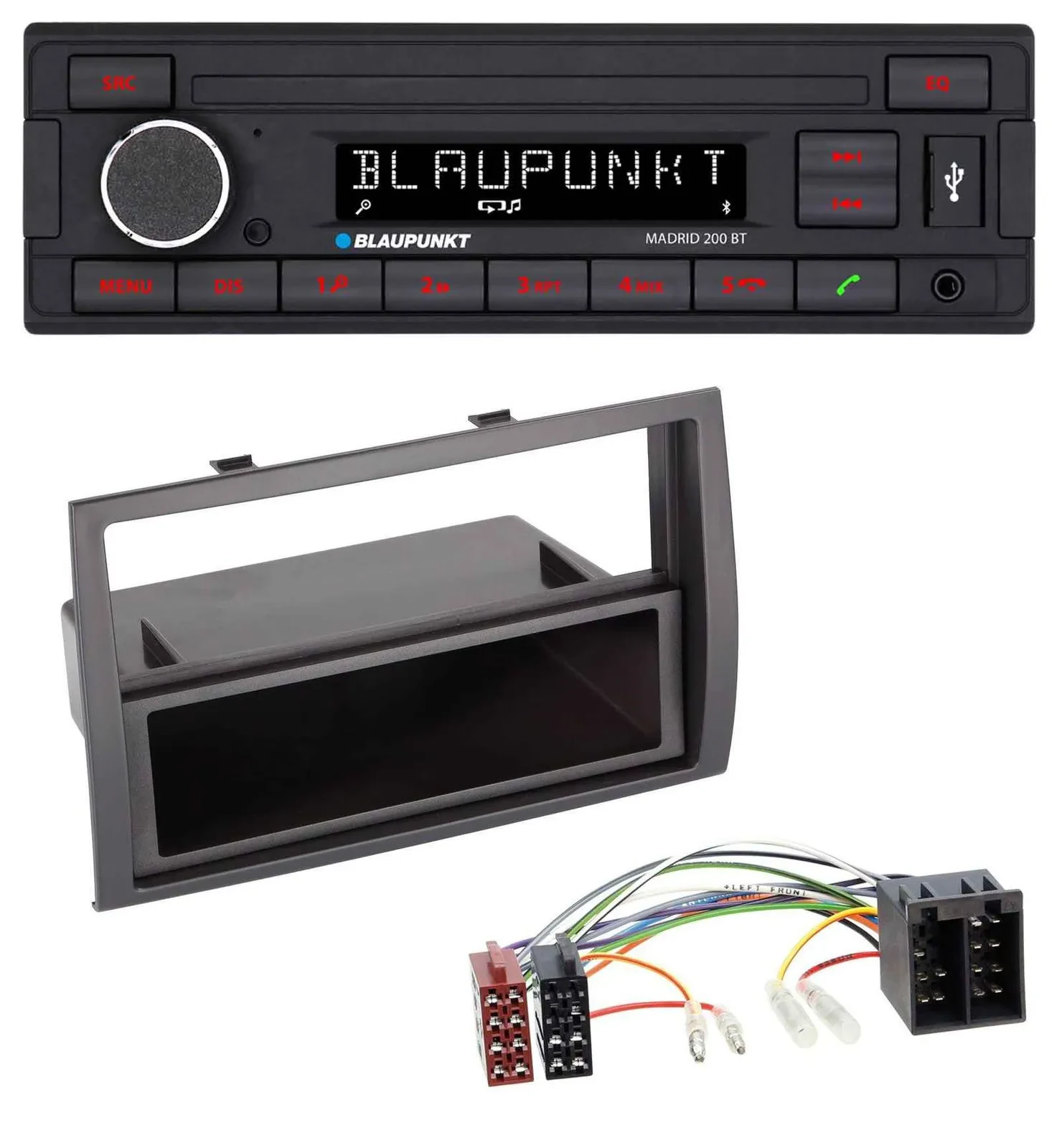 Blaupunkt USB AUX Bluetooth MP3 Autoradio für Citroen Jumper Peugeot Boxer Fiat