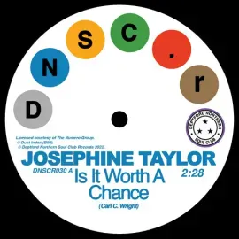 Виниловая пластинка Josephine Taylor - Is It Worth A Chance/Satisfied [New 7" Vinyl]