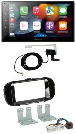 Автомагнитола для Kia Soul (с 2014) Pioneer 2DIN, MP3, USB, Bluetooth, DAB, черный глянец