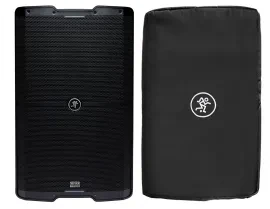 Mackie SRM215 V-Class 15” 2000 Watt Powered PA DJ Speaker w/Bluetooth+Cover