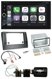 Blaupunkt 2DIN Bluetooth DAB USB DVD Lenkrad Autoradio für Fiat Stilo 2005-2007