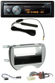 Pioneer CD USB Bluetooth DAB MP3 Autoradio für Nissan Micra (10-13 K13) silber
