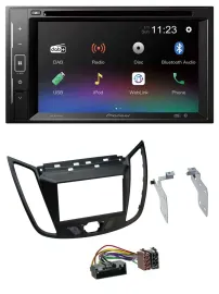 Pioneer Bluetooth MP3 USB 2DIN DAB DVD Autoradio für Ford Kuga (DM2, ab 2013)