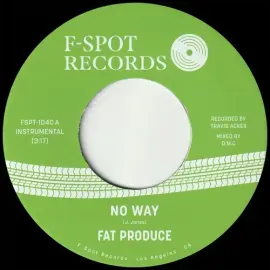 Виниловая пластинка Fat Produce - No Way B/w 54-46 Was My Number [New 7" Vinyl]
