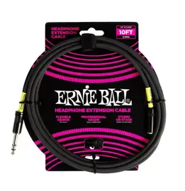 Коммутационный кабель Ernie Ball 6422 Black 3.05 м