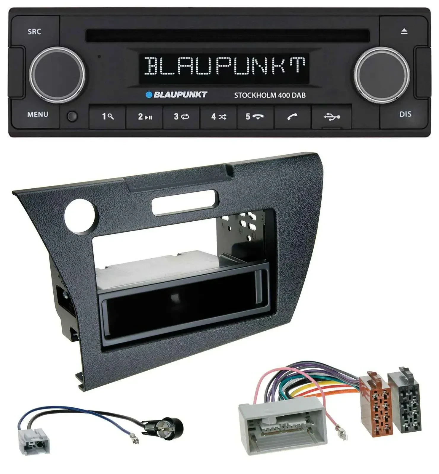Blaupunkt MP3 Bluetooth DAB CD USB Autoradio für Honda CR-Z (ZF1, ab 2010)