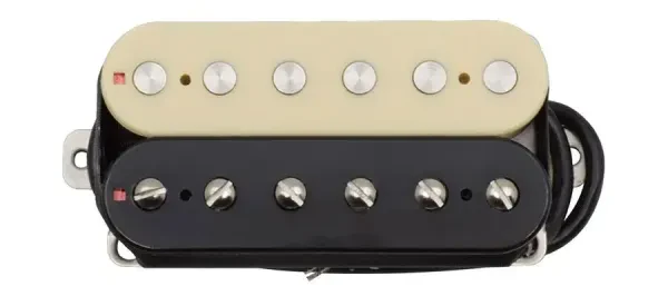 GOTOH Classic Alpha Humbucker Pickup, Alnico 2 bars, Bridge, Zebra