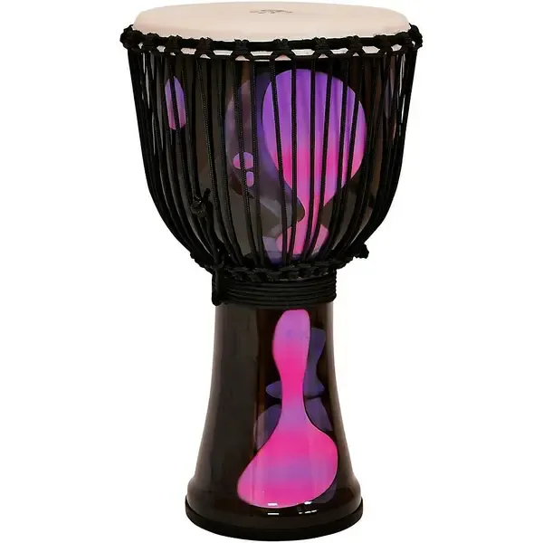 Джембе X8 Drums Lava Lamp Djembe 10" Purple Multi Fade