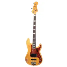 Бас-гитара Fender Custom Shop Precision Bass Special Relic Aged Natural Masterbuilt