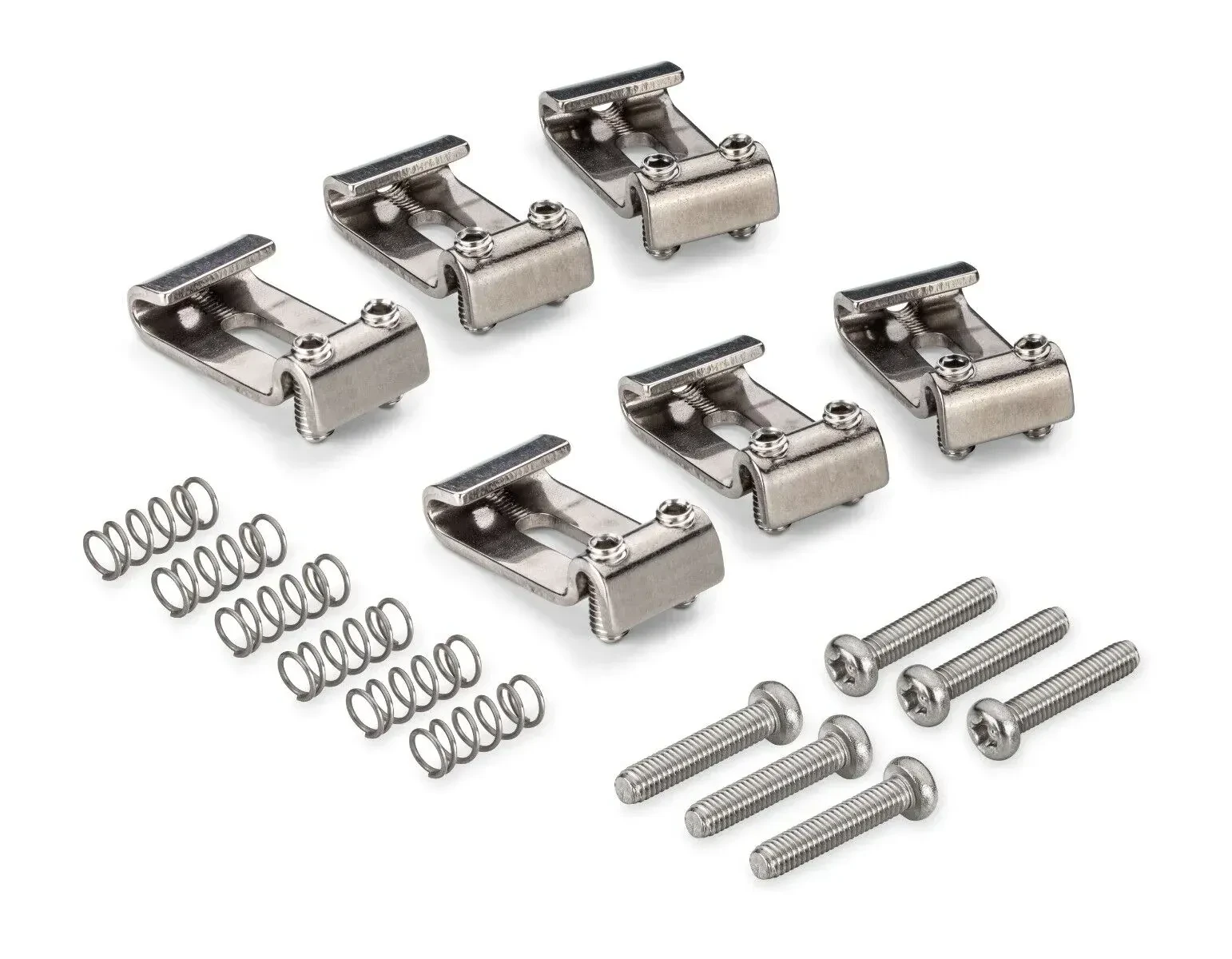 Седла бриджа для электрогитары Schaller KTS Titanium Saddles for Vintage Strat/Stratocaster (набор, 6 шт.)