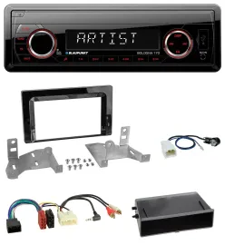 Blaupunkt SD USB 1DIN MP3 AUX Autoradio für Toyota Aygo (AB7, ab 2022)