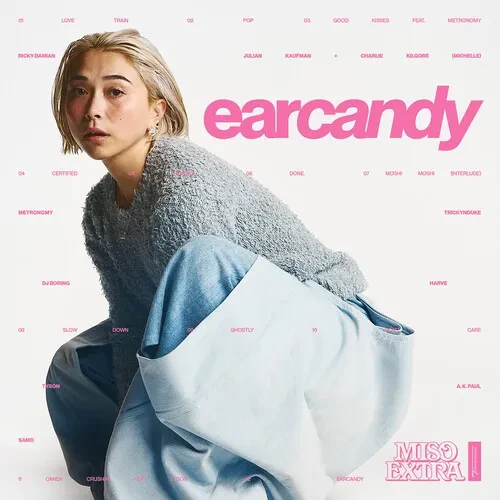 Виниловая пластинка Miso Extra - Earcandy - Pink [New Vinyl LP] Colored Vinyl, Pink