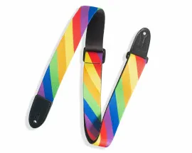 Levy's Specialty Series Rainbow Guitar Strap