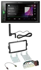 Pioneer MP3 DAB AUX 2DIN Bluetooth Autoradio für Dacia Sandero Renault Traffic O