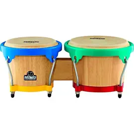 Бонго Nino Wood Bongos Harlekin®