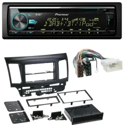 Pioneer DAB MP3 CD USB Bluetooth Autoradio für Mitsubishi Evo Lancer (ab 2008)