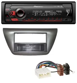 Pioneer MP3 USB DAB Bluetooth Autoradio für Mitsubishi Lancer Evo 2004-2008