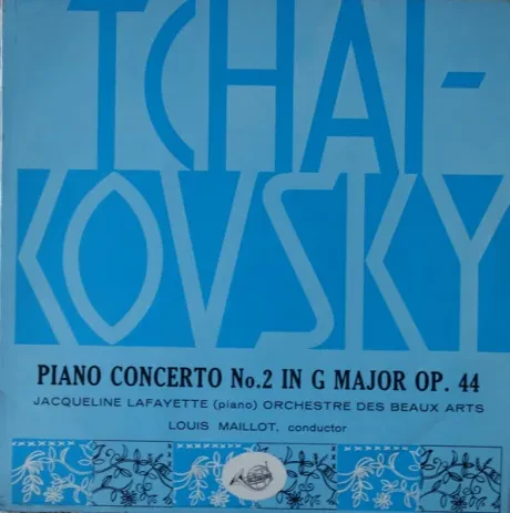 TSCHAIKOWSKY - Piano Concerto No.2 In G Major Op. 44 (LP , Used)
