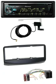Pioneer MP3 AUX CD USB DAB Autoradio für Fiat Multipla 186 Facelift 2006-2010