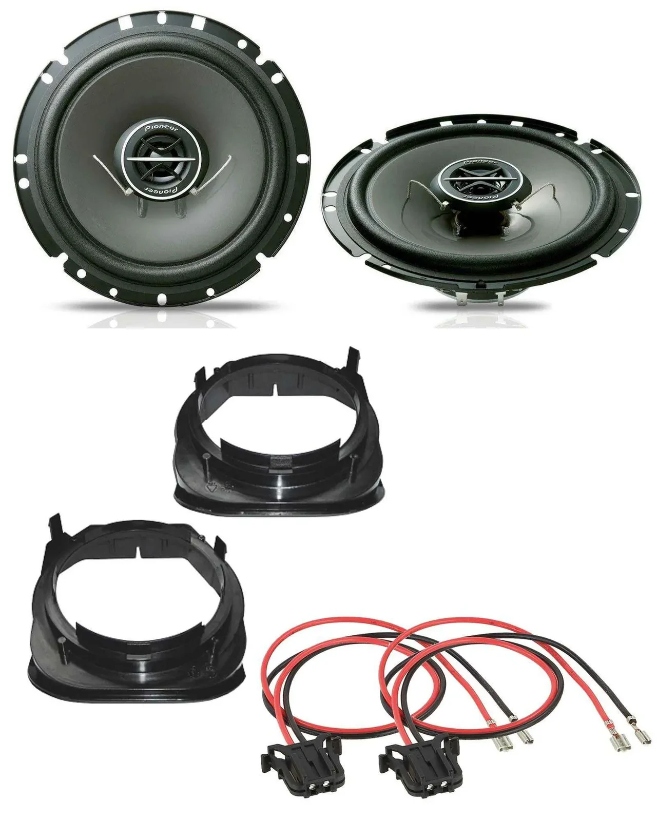 Pioneer 170Watt 2-Wege 16,5cm Lautsprecher für Mercedes C-Klasse Limousine Hecka