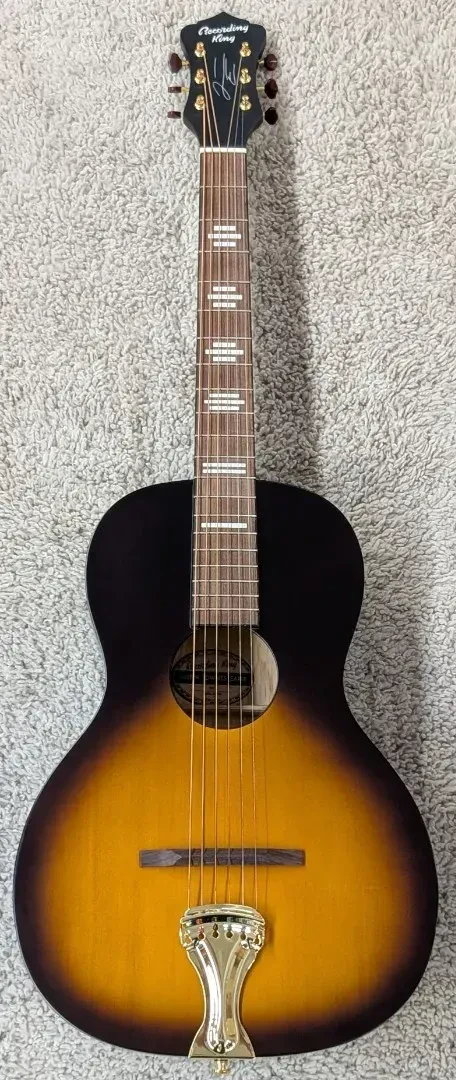 Акустическая гитара Recording King RPS-JTE-T Justin Townes Earle Single O Satin Tobacco Sunburst