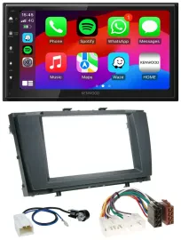 Kenwood MP3 USB DAB 2DIN Bluetooth Autoradio für Toyota Avensis 2009-2015