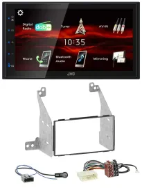 JVC USB Bluetooth MP3 DAB 2DIN Autoradio für Nissan Pathfinder 07-13