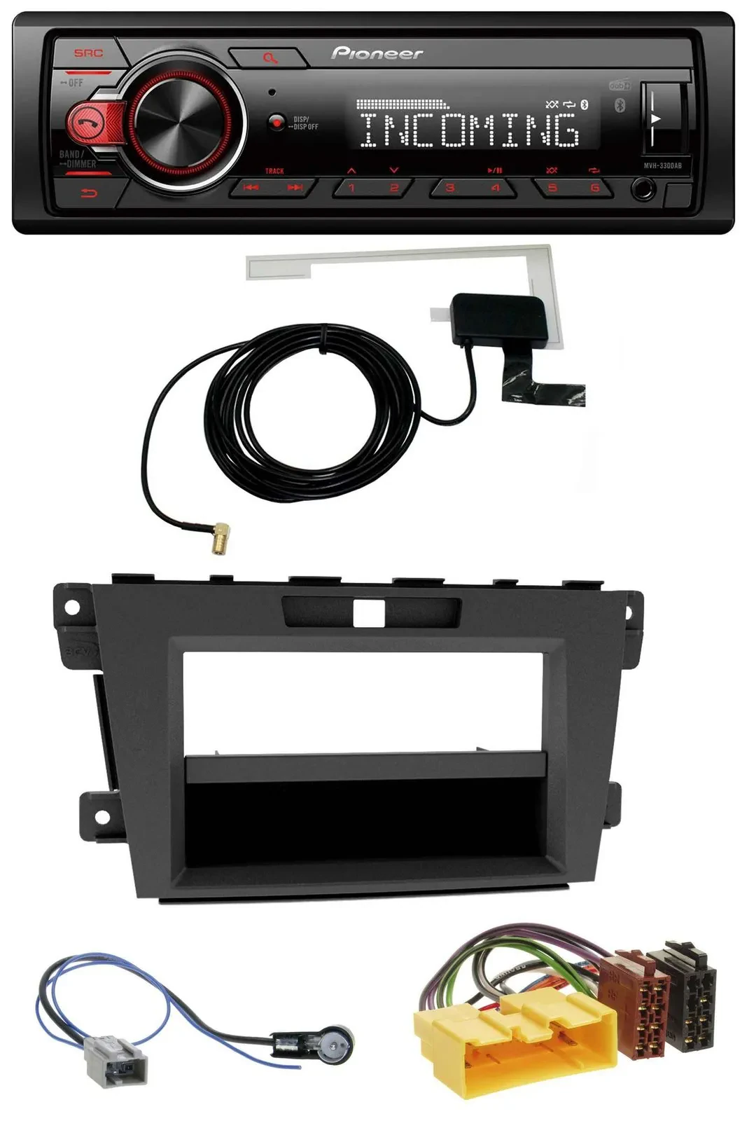 Pioneer MP3 AUX CD DAB USB Autoradio für Mazda CX-7 (2009-2013)