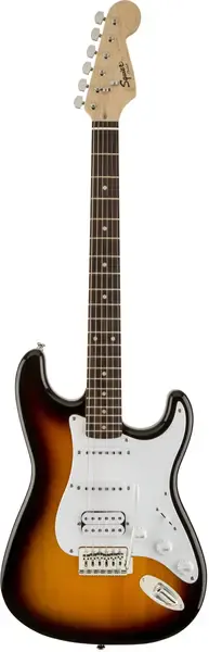 Электрогитара Fender Squier Bullet Stratocaster Tremolo HSS Laurel FB Brown Sunburst