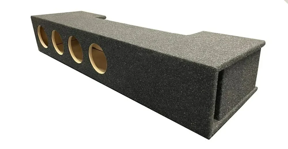 Atrend A219-65CPQV Empty Quad 6.5" Vented Subwoofer Enclosure