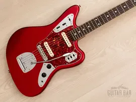 Гитара 2003 Fender Jaguar '62 Vintage Reissue JG66-85 Candy Apple Red, Japan CIJ