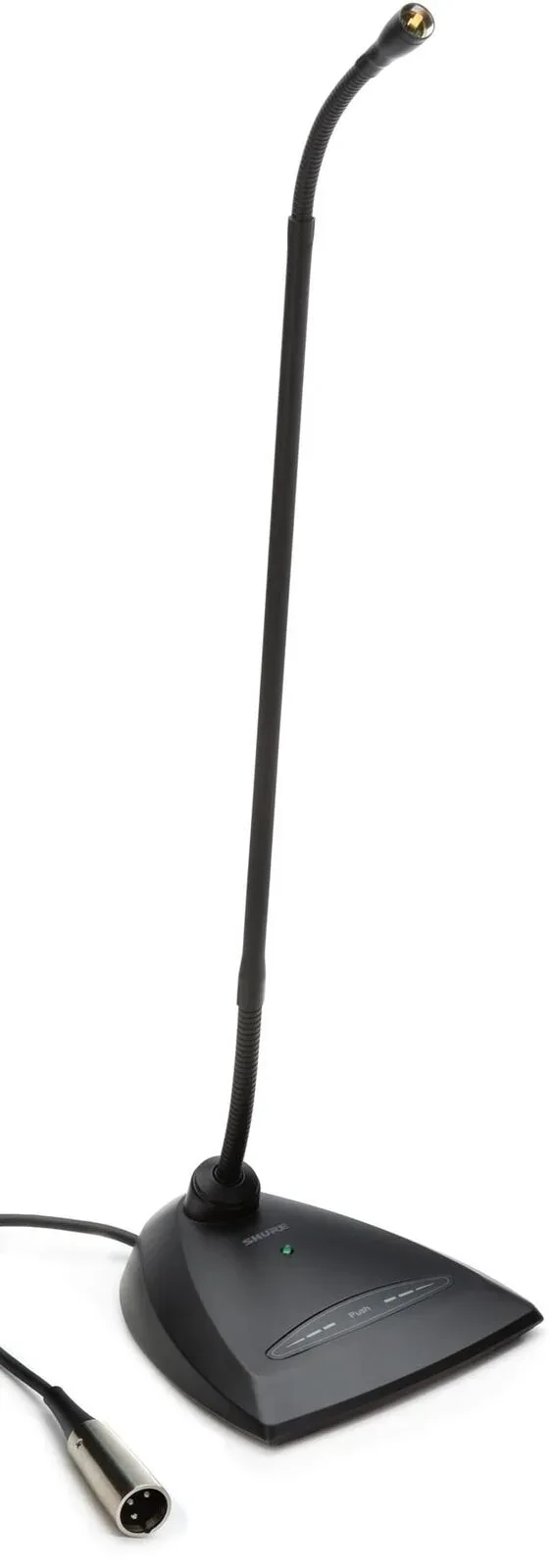 Микрофон для конференций Shure MX418D/N 18" настольный, гусиная шея, без капсюля