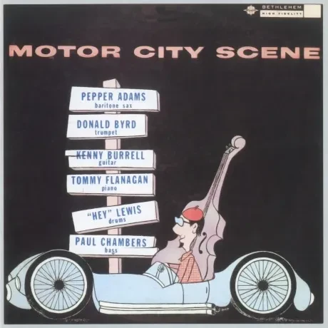 Виниловая пластинка Pepper Adams / Donald Byrd – Motor City Scene