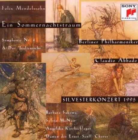 CLAUDIO ABBADO / ANGELIKA KIRCHSCHLAGER - Mendelssohn : Ein Sommernachtstraum Op.21 & 61 Sinfonie Nr. 4 A-Dur (CD)
