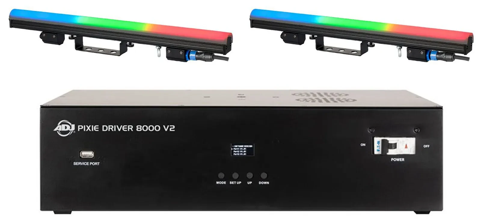 Светодиодный прибор American DJ Pixie Strip-30 RGB SMD LED с контроллером (пара)