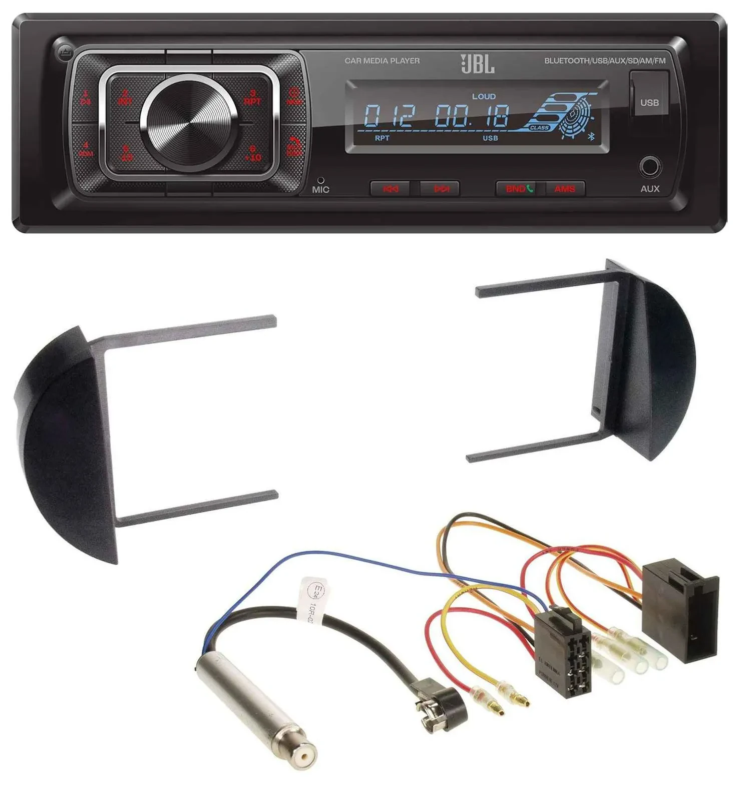 JBL SD AUX MP3 USB Bluetooth Autoradio für VW Beetle (1998-2011)