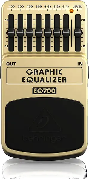 Педаль эффектов для электрогитары Behringer EQ700 7-Band Graphic Equalizer