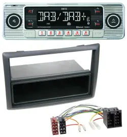Dietz Bluetooth MP3 DAB USB Autoradio für Renault Megane Scenic ab 07 schwarz