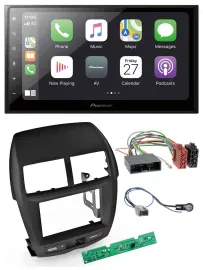Автомагнитола Pioneer 2 DIN USB Bluetooth DAB MP3 для Mitsubishi ASX 2010–2014