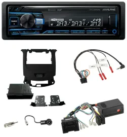 Alpine USB Bluetooth DAB Lenkrad Autoradio für Chevrolet Cruze ab 2016 klavier s