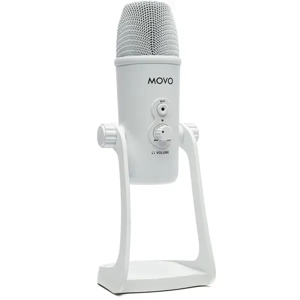 USB-микрофон Movo Photo UM700 Multipattern USB Condenser Microphone, White