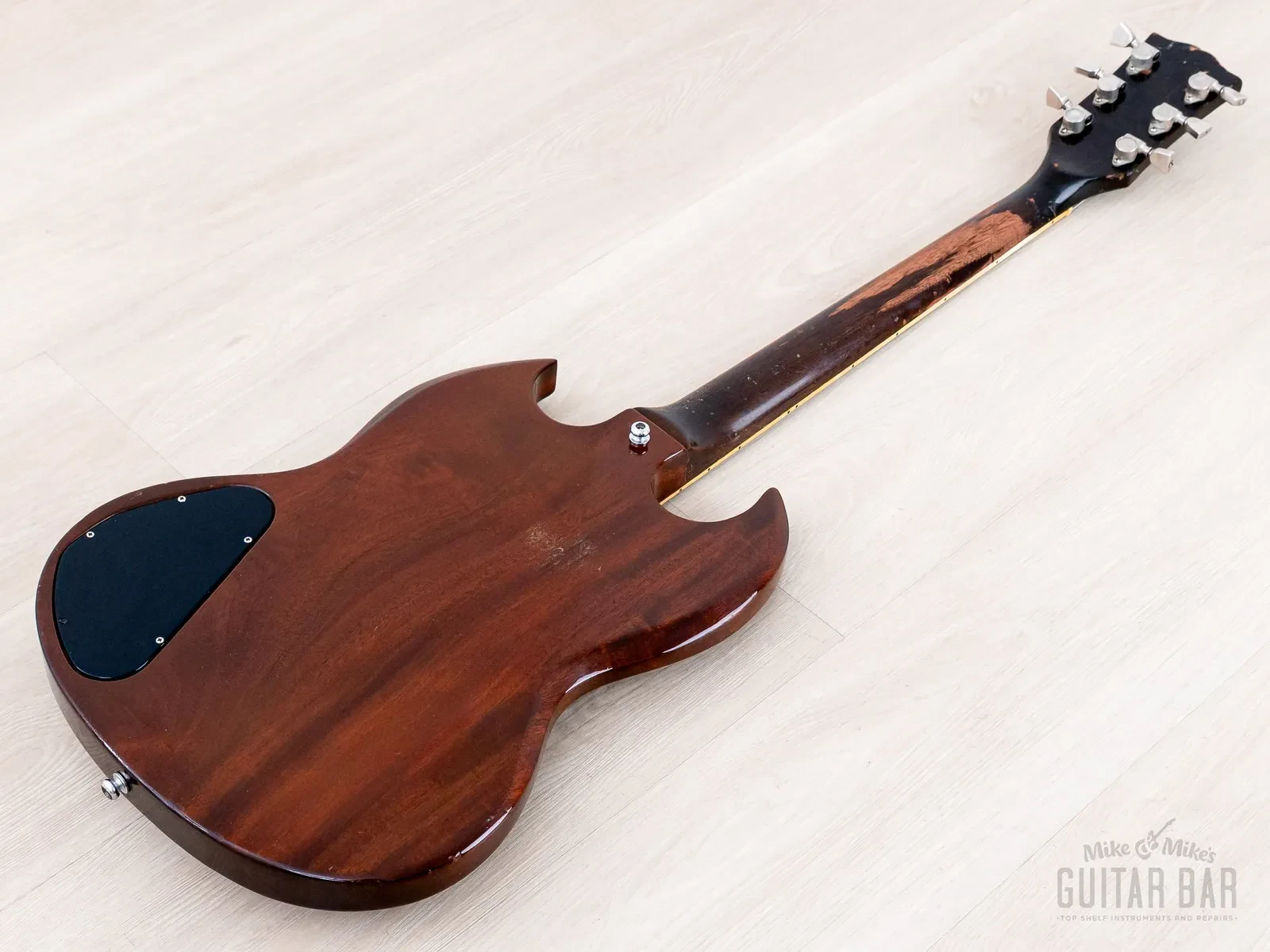 1976 Gibson SG Standard Vintage Guitar Walnut w/ Tarbacks, Case